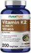 Вітамін K2 MK7 преміум-класу NusaPure Vitamin K2 MK7 200 капсул - зображення 1