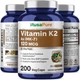 Вітамін K2 MK7 преміум-класу NusaPure Vitamin K2 MK7 200 капсул - зображення 4