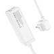 Сетевой удлинитель Hoco AC10A 2Type-C / 2USB / 1Socket QC3.0 PD65W 1.5m, White - изображение 4