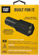 Автомобільний зарядний пристрій CAT 2 x USB Black (5420071507256) - зображення 5