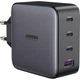 Зарядное устройство Ugreen 100W GaN CD226/40747 1xUSB-A 3xUSB-C QC4.0 100W GaN Tech Fast Black (CD226) - изображение 1