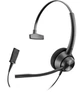 Гарнітура комп'ютерна моно On-ear Poly EncorePro 310, Quick Disconnect, всеспрямований, чорний 77t43aa - зображення 1