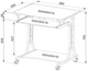 Biurko komputerowe TECHly Compact Desk (8057685305687) - obraz 3