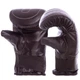 Снарядные перчатки кожаные BOXER Pro Тренировочные (р-р L, Черный) (2014_Черный_L) - изображение 2