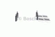 Колодка гальмівна дискова MB C-CLASS W202 задн. Bosch (0986494016) - зображення 1