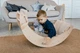 Матрасик для кроватки-качалки Luna Toys БЕЖЕВЫЙ - изображение 7