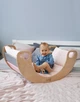 Матрасик для кроватки-качалки Luna Toys Розовый - изображение 2