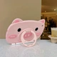 Чехол детский Silikon Power с подставкой и ремешком Apple iPad Air 2 (9.7" экран) Pink Pig - изображение 4