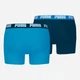 Набор трусов боксеров мужских хлопковых Puma Men Everyday Basic Boxer 2P 93832012 L Синий (8720245556446) - изображение 2