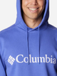 Bluza męska z kapturem Columbia CSC Basic Logo 1681664546 L Błękitna (195978311217) - obraz 4