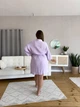 Халат женский для беременных COSY кимоно из муслина M лавандовый (V-M12/M) - изображение 2