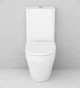 Унітаз-компакт універсальний випуск AM.PM Inspire C508607WH - зображення 4
