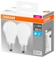 Osram Набір ламп 2шт LED E27 8.5Вт 4000К 806Лм A60 - зображення 1