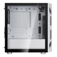 SilverStone Корпус FARA FAH1MW-PRO, без БЖ, 1xUSB3.0, 2xUSB2.0, 3x120mm ARGB fan, TG Side Panel, mATX, White - изображение 4