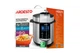 ARDESTO Мультиварка-скороварка MPC-P225, 900Вт, чаша-5л, електр. керування , книга рецептів, нерж. сталь+пластик, срібляста - изображение 17