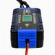 Зарядний пристрій для автомобільного акумулятора Foxsur 12V-24V 8A Blue - изображение 3