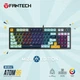 Ігрова механічна клавіатура Fantech ATOM96 MK890V2 Red Switch USB дротова Navy Blue - зображення 2