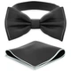 Пояс Bow Tie House камербанд черный (кушак) с бабочкой и платком 06373 - изображение 2