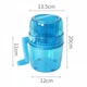 Измельчитель для льда ICE SHAVER RD-125 ручной, мини-дробилка для льда, синий (RD-125) - изображение 7