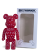Статуэтка Bearbrick x Louis Vuitton x Supreme Red 200% 16 см Medicom Toy Известный бренд - изображение 1