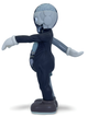 Статуэтка KAWS x Companion Flayed Open Edition x Gray 400% 34 см Brian Donnelly Монумент - изображение 8