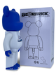 Статуетка Bearbrick x Nike Air Force 1 Blue 400% 28 см Medicom Toy Phil Knight - зображення 4