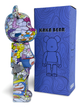 Статуэтка Bearbrick x Takashi Murakami x Smile 400% 28 см Medicom Toy Улыбающиеся цветы - изображение 4