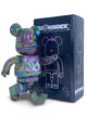 Статуетка Bearbrick x Project 1/6 x Clear Chrome Black 400% 28 см Medicom Toy Матриця - зображення 6