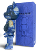 Статуетка Bearbrick x The Starry Night 400% 28 см Medicom Toy Глянцева версія - зображення 3