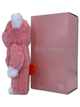 Статуетка Bearbrick x Valmuer Baby Pink 400% 28 см Medicom Toy Рожевий пухнастик - зображення 3