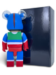 Статуетка Bearbrick x Vernon Kraus 400% 28 см Medicom Toy Маска провосудія - зображення 2
