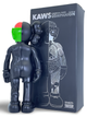 Статуэтка KAWS x Companion Flayed Open Edition x Black 400% 34 см Brian Donnelly Рыцарь - изображение 2
