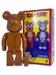 Статуетка Bearbrick x Tom and Jerry x Jerry 400% & 100% 28 см 7 см Medicom Toy Джерри Джинкс - зображення 2