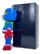 Статуетка Bearbrick x Vernon Kraus 400% 28 см Medicom Toy Маска провосудія - зображення 3
