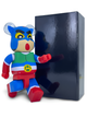 Статуетка Bearbrick x Vernon Kraus 400% 28 см Medicom Toy Маска провосудія - зображення 6
