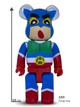 Статуетка Bearbrick x Vernon Kraus 400% 28 см Medicom Toy Маска провосудія - зображення 9