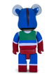 Статуетка Bearbrick x Vernon Kraus 400% 28 см Medicom Toy Маска провосудія - зображення 10
