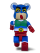 Статуетка Bearbrick x Vernon Kraus 400% 28 см Medicom Toy Маска провосудія - зображення 11