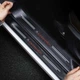 Захисна плівка накладка на пороги для Citroen Чорний Карбон 4 шт - изображение 6