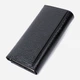 Кошелек женский кожаный для карточек ST Leather Accessories 22679 Черный - изображение 5