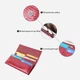 Кошелек женский кожаный для карточек ST Leather Accessories 22680 Красный - изображение 7
