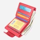Кошелек женский кожаный для карточек ST Leather Accessories 22702 Красный - изображение 8