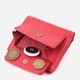 Кошелек женский кожаный для карточек ST Leather Accessories 22702 Красный - изображение 10