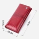 Кошелек женский кожаный для карточек ST Leather Accessories 22717 Красный - изображение 5