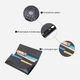 Кошелек женский кожаный для карточек ST Leather Accessories 22718 Черный - изображение 6