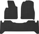 EVA килимки EVAtech в салон авто для Lexus LX 470 (UZJ100) 7 seats 1998-2007 2 покоління SUV EU 3 шт Black (LS11177ZB3RBB) - зображення 1
