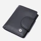 Кошелек женский кожаный для карточек ST Leather Accessories 22725 Черный - изображение 1