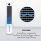 Охолоджувач повітря Klarstein Skytower Grand Smart 480 м3 / год білий (10035816) - зображення 4