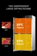 Дегидратор сушилка коммерческий Food Dehydrator SS - 32H для овощей фруктов мяса грибов 32 лотка 3000Вт - изображение 7