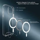 Чохол для смартфону Space Magnetic для Apple iPhone 12/12 Pro Transparent (SpaceMAG12Clear) - зображення 3
